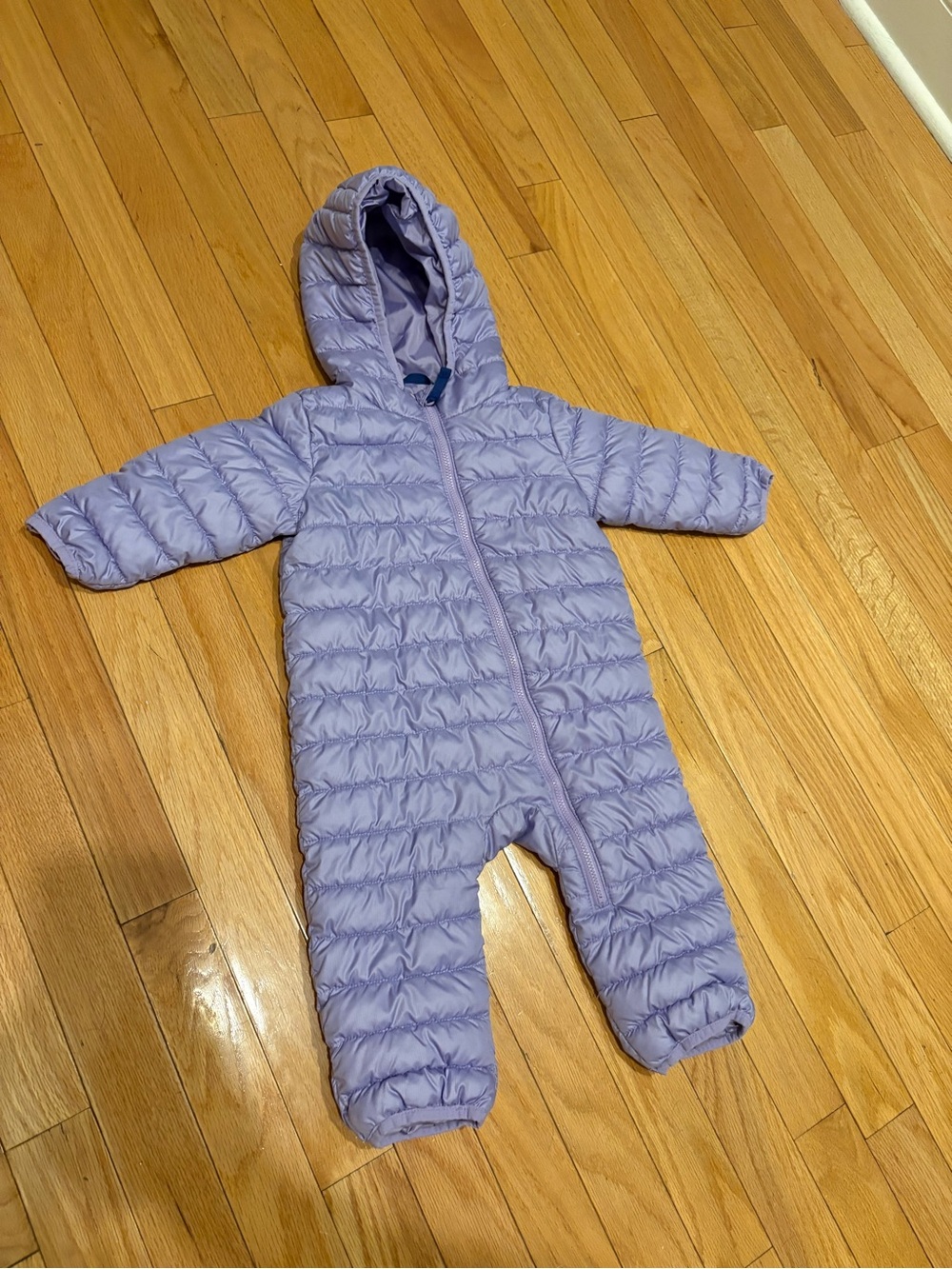 Primary 6-12 months Lavender Hooded Puffer